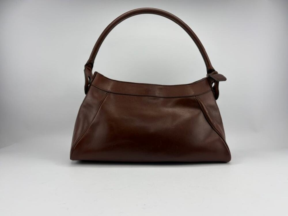 Delvaux Brown Leather One-Shoulder Bag — Autumn 2009 Collection, Made in Belgium